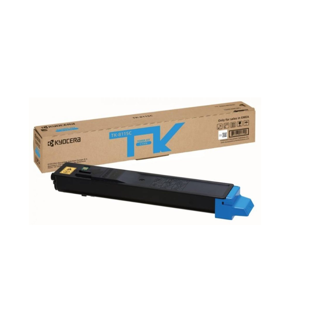 Kyocera TK-8115C Cyan Original Toner-1T02P3CNL0