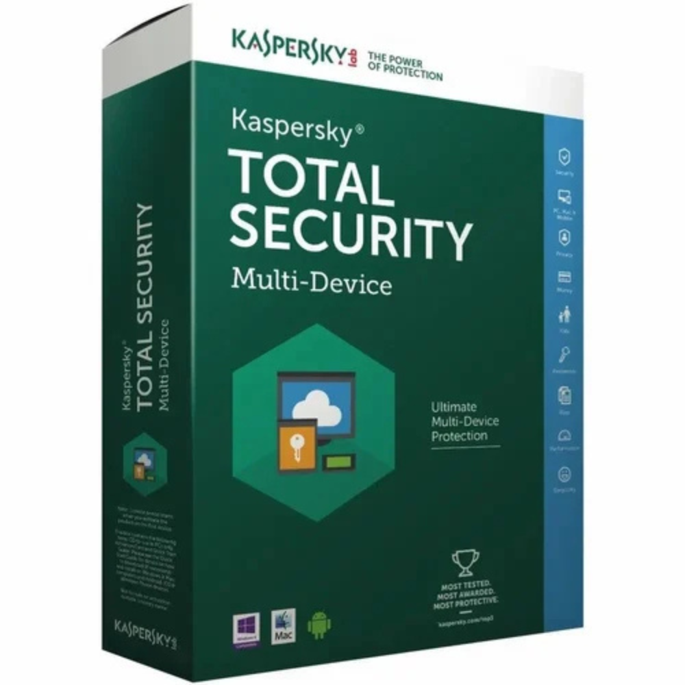 Kaspersky total security user antivirus software