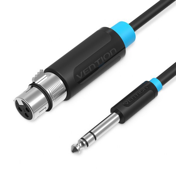 VENTION 6.5MM MALE TO XLR FEMALE AUDIO CABLE- VEN-BBEBG