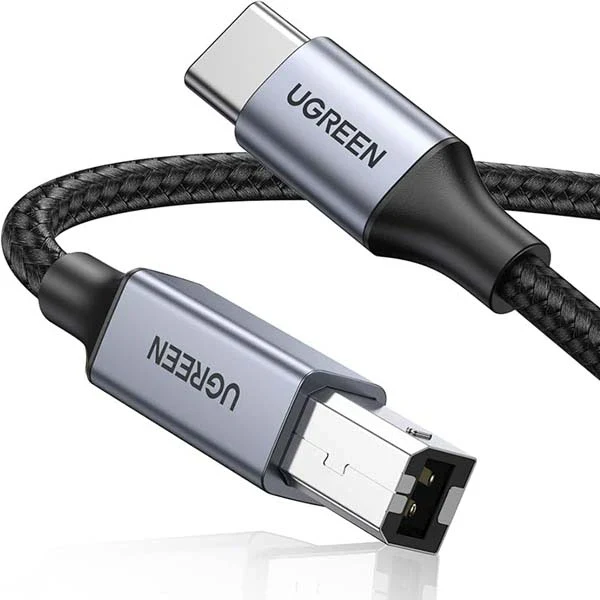 UGREEN US370 USB-C Male to USB B Male Printing Cable- 1M