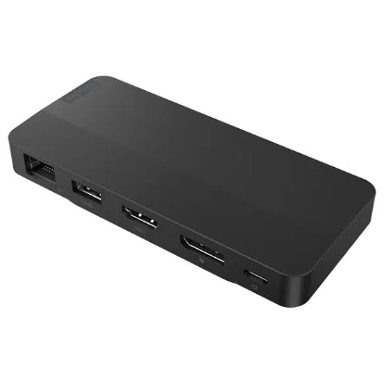 Lenovo USB-C Dual Display Travel Dock with 100W Adapter UK (40B90100UK)