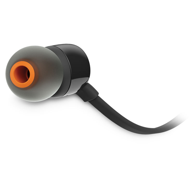 JBL Tune 110 Earphones-JBLT110BLK