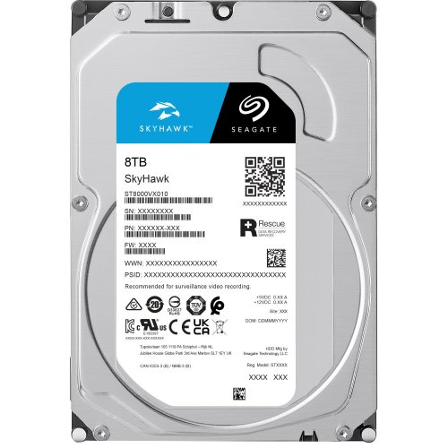 Seagate SkyHawk Surveillance HDD 8TB – ST8000VX010