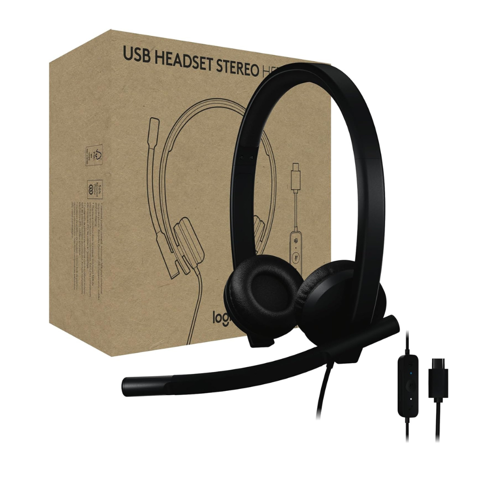 Logitech H570e USB Headset with Microphone