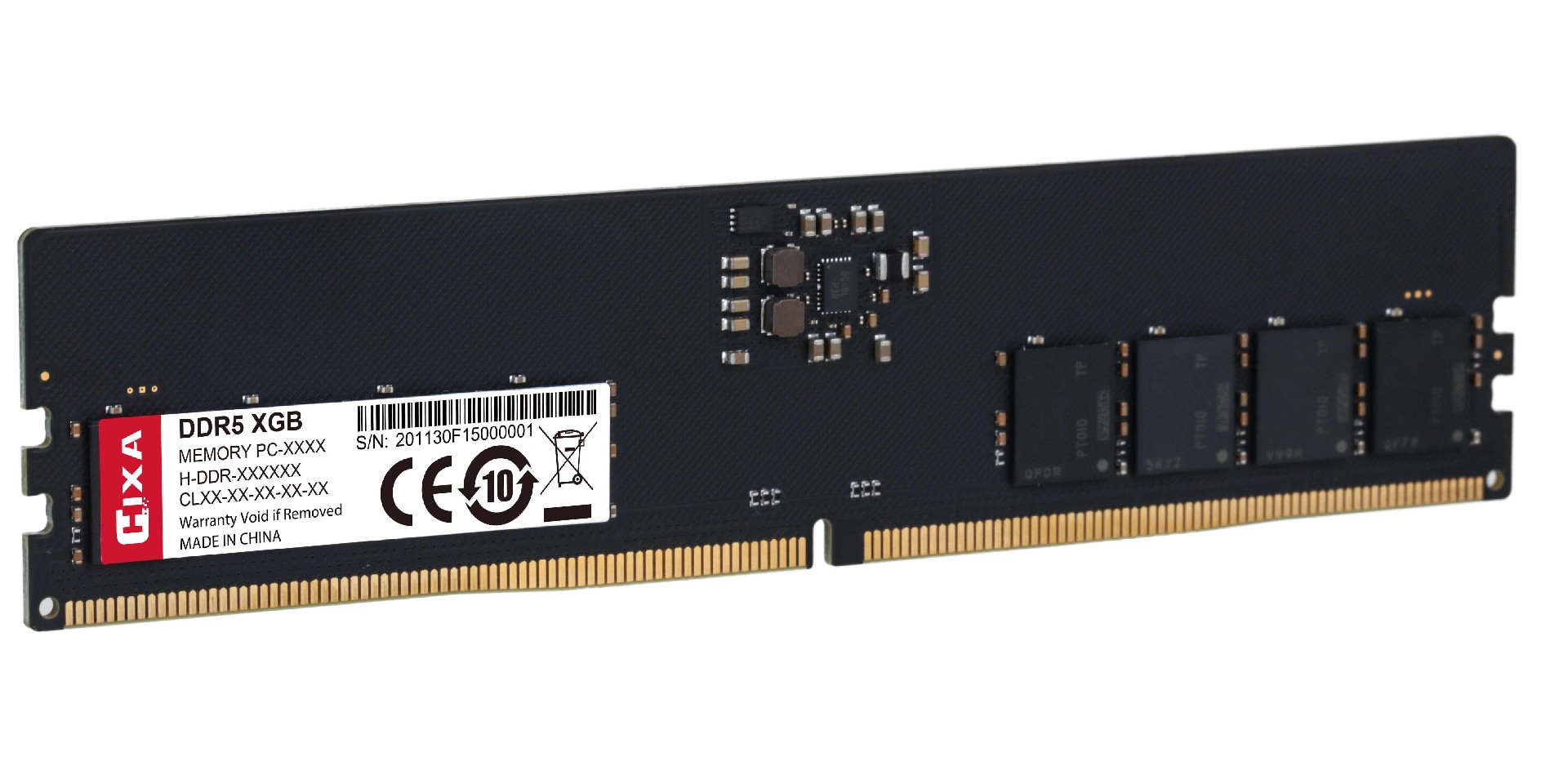 HIXA 16GB PC5 5600 Desktop  Ram-HI-DDR-C500U16G56