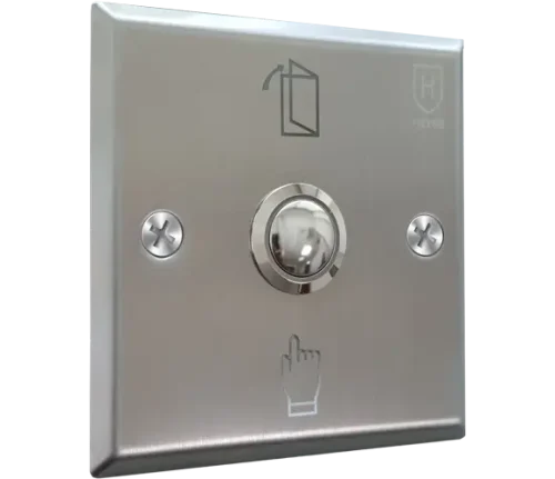 Metallic Exit Switch – Durable Access Control Button