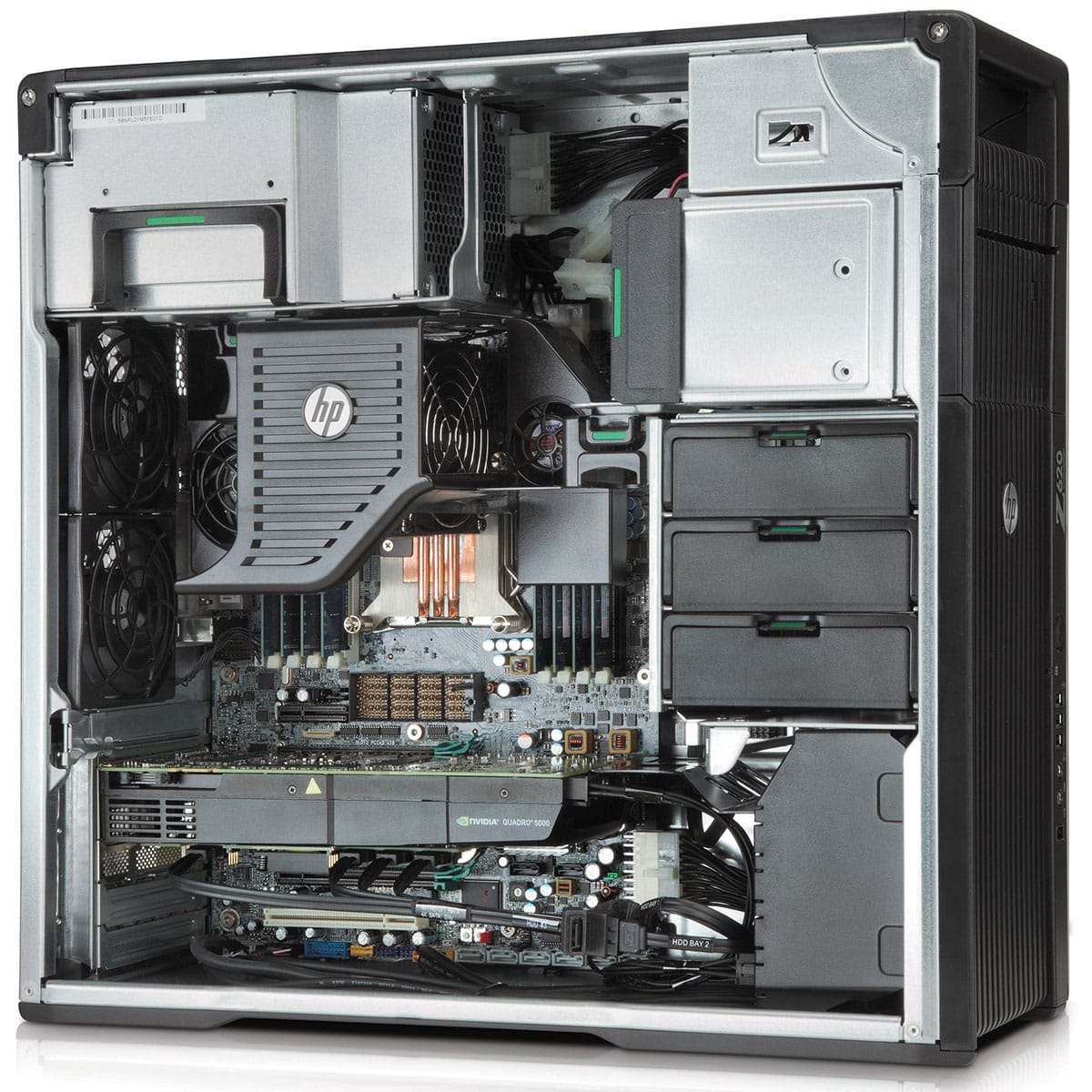 HP Z620 Workstation, Intel Xeon E5-2609 V2, 16GB RAM, 1TB HDD, 2GB GPU