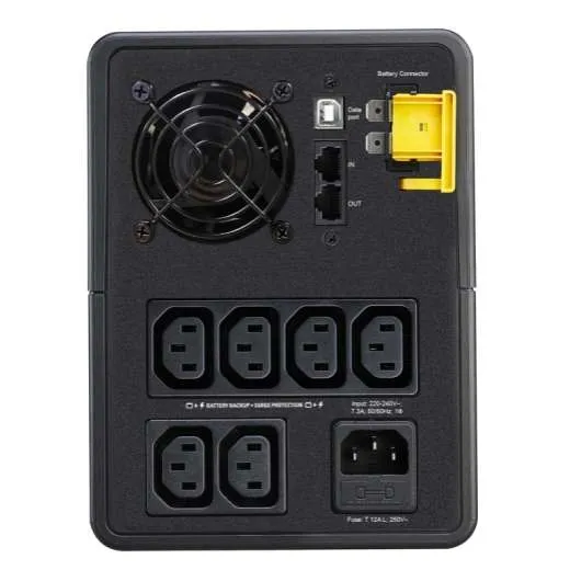 APC Back-UPS 1600VA Tower, 230V, 6x IEC C13 Outlets, AVR - BX1600MI