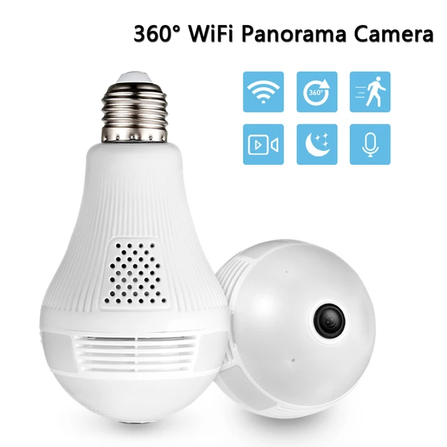 WiFi Panorama Camera ES-WP608XM Bulb – 360° Surveillance