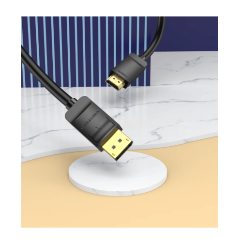 Vention DP to HDMI Cable 2M Black-HADBH