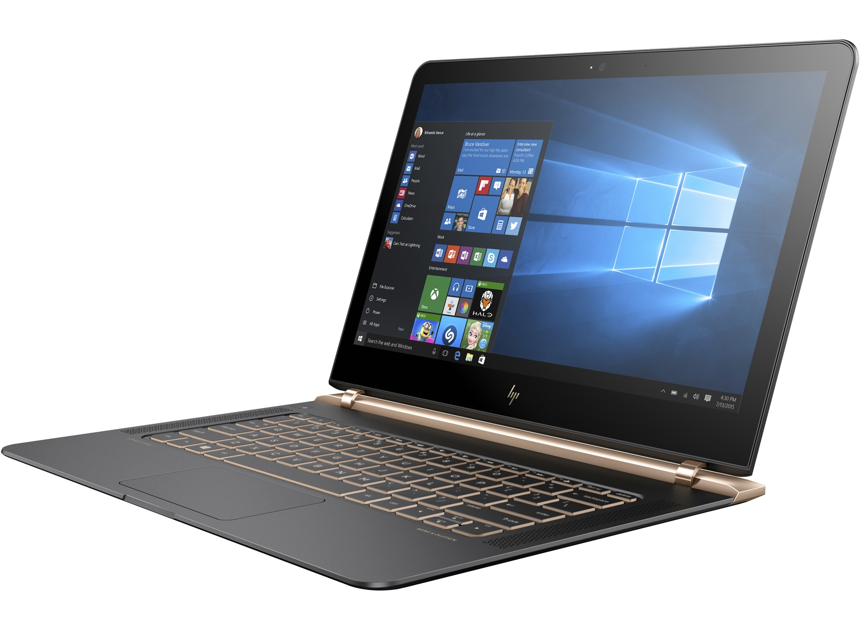 HP Spectre i5 8GB RAM, 256GB SSD - Wndows 10