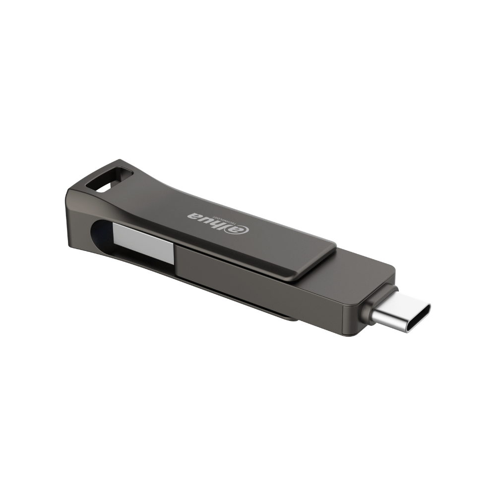 Dahua 32 GB Dual Drive USB3.2 Gen 1 Gray metal case, Type A & Type C interface - DHI-USB-P629-32-32GB