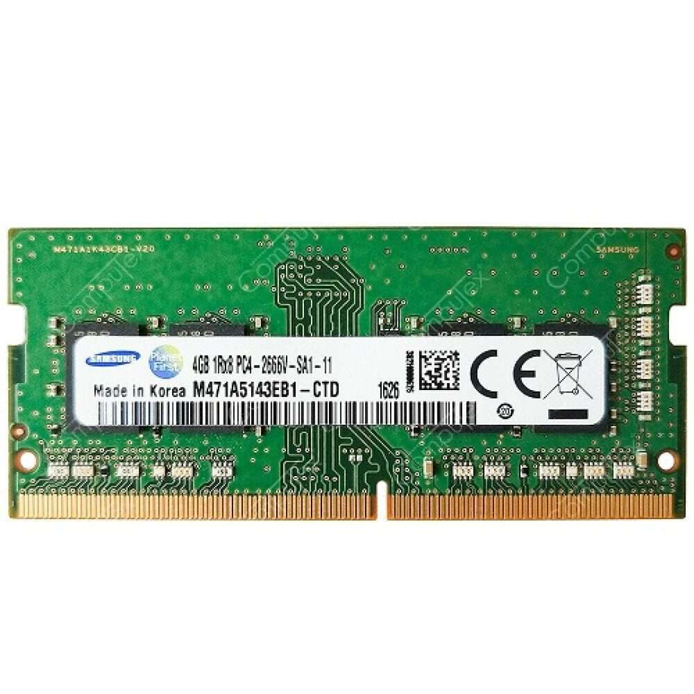 Samsung 4 GB  PC4 2666 Laptop  ram-M471A5244CB0-CTA