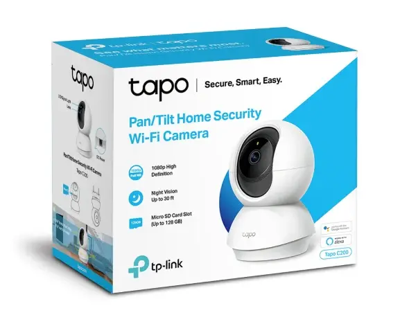 TP-Link Pan/Tilt Wi-Fi Security Camera- TL-TAPO C210