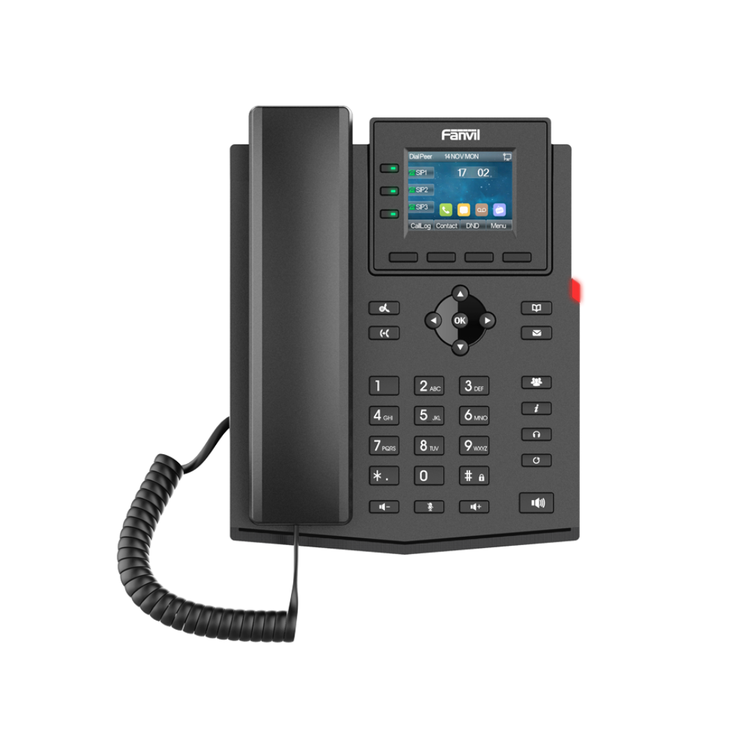 Fanvil X303P Enterprise IP Phone for Professional Use