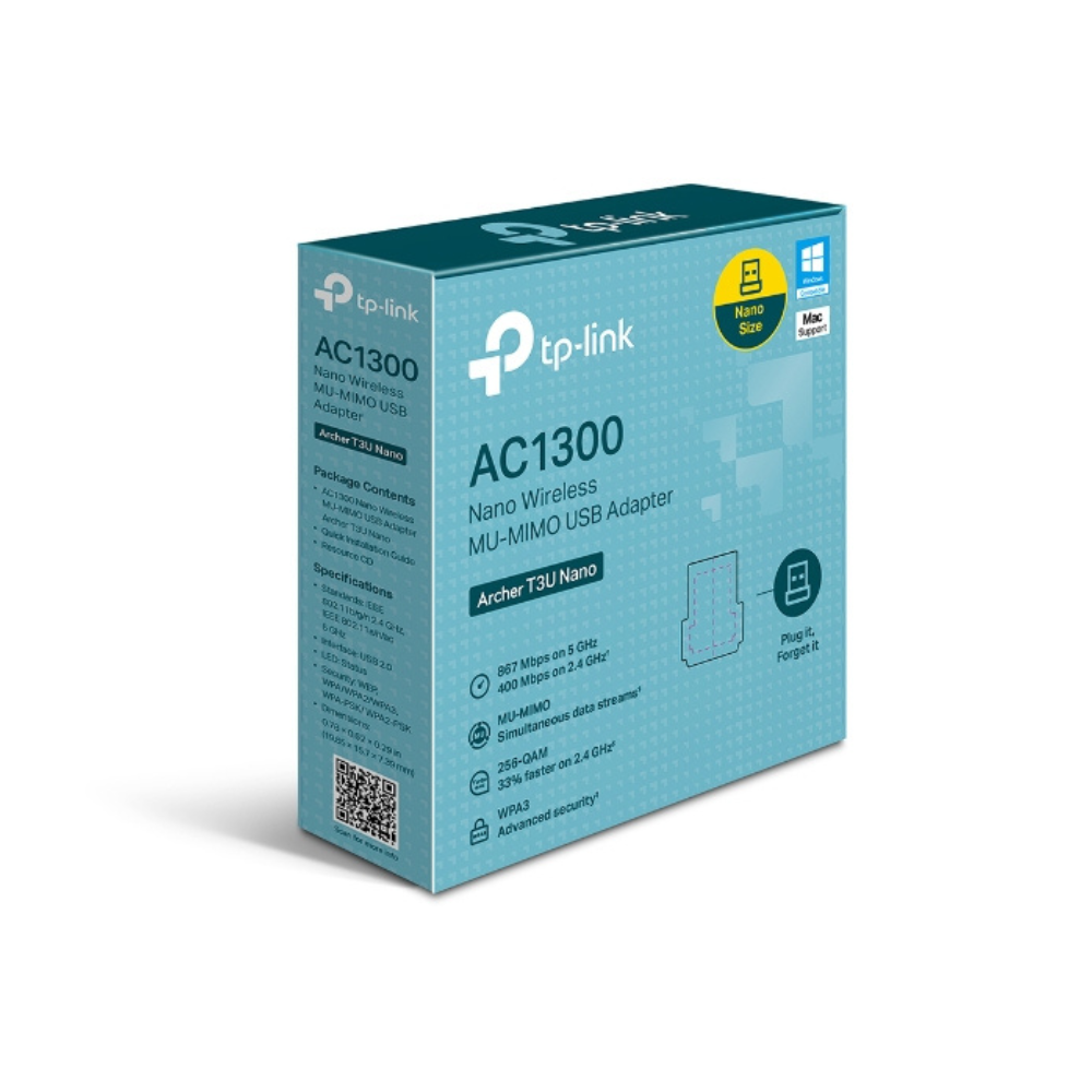 TP-Link Archer T3U Nano – USB Wi-Fi Adapter