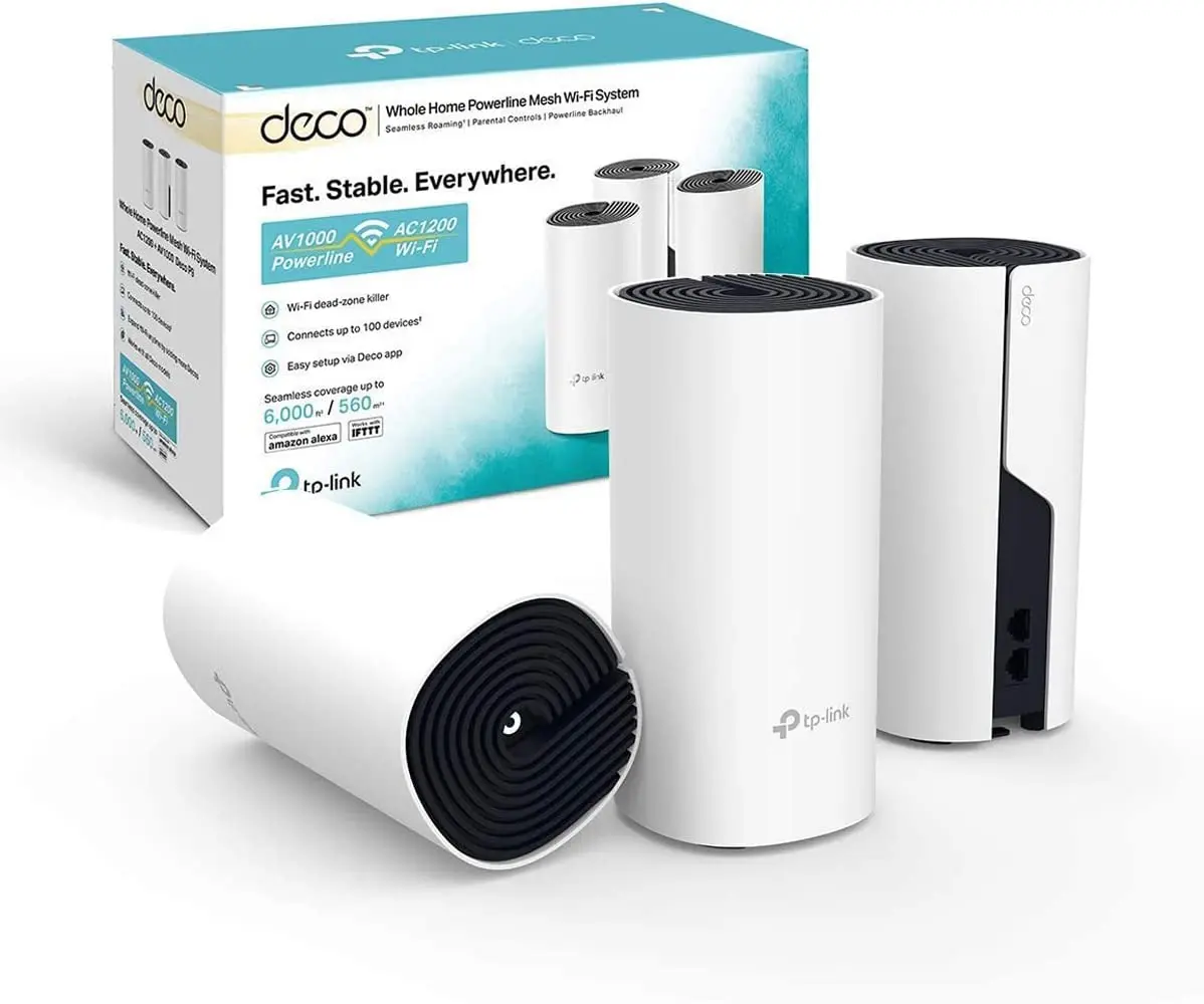 TP-Link Deco P9 AC1200 Mesh Wi-Fi System (3-Pack)- TL-DECO P9