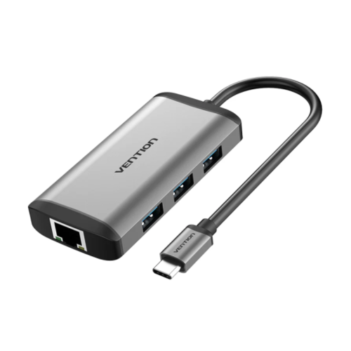 Vention USB-C 8-in-1 Dock HDMI/USB/SD/RJ45/PD-TOKHB