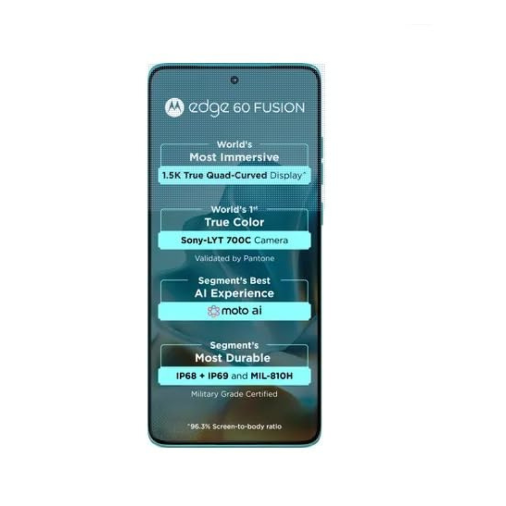 Motorola Edge 60 Fusion 5G 12GB RAM 256GB ROM