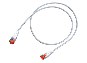 R & M Patch Cord CU EL Cat6A AWG26 LSZH Grey 3m