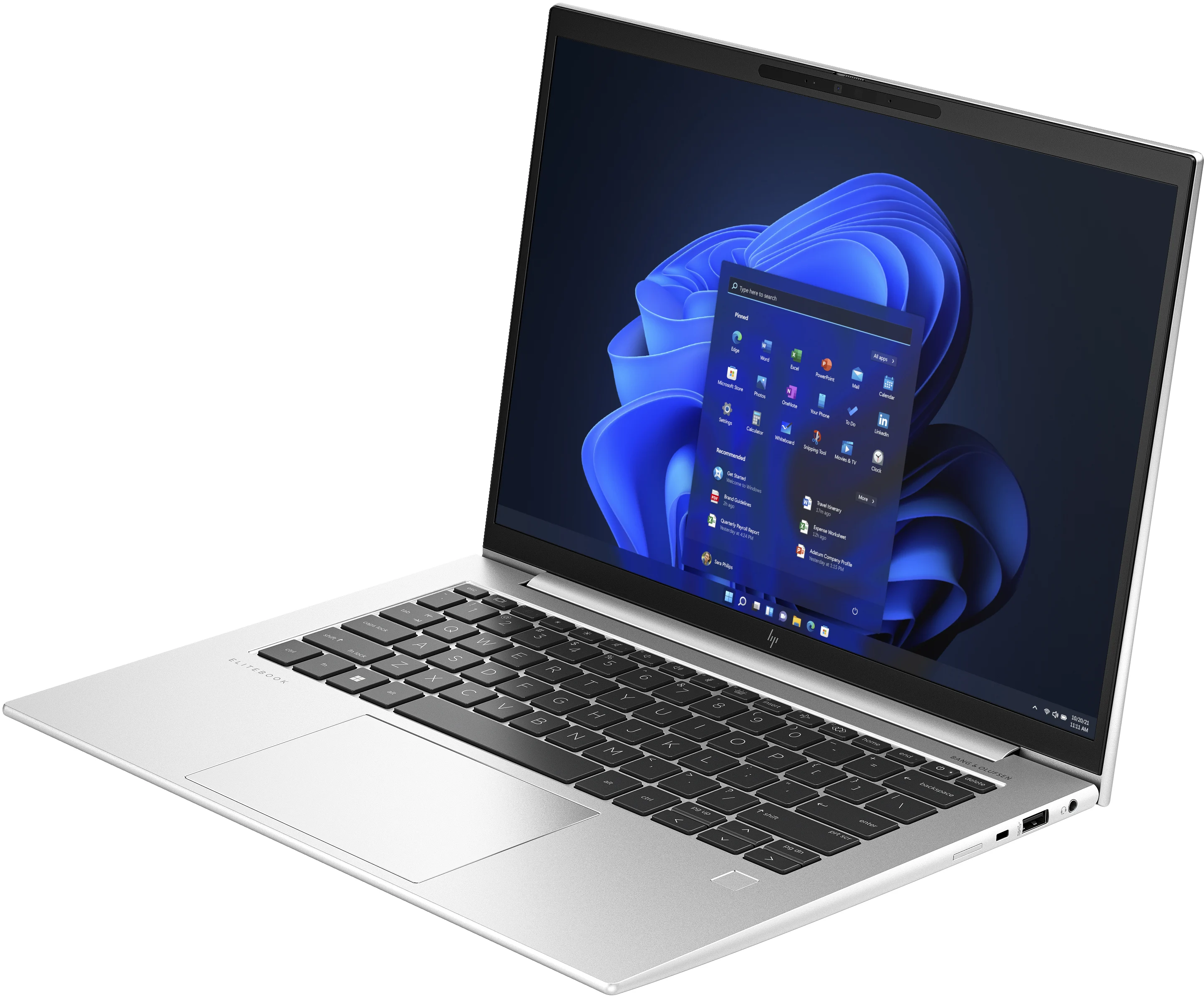 HP Elitebook 840 G10 – Core i7-1355U Evo, 16GB RAM, 512GB SSD, 14” WUXGA, Windows 10 pro, Backlit keyboard, Finger print sensor, Silver, - 81A19EA