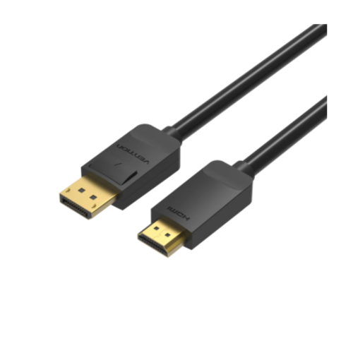 Vention DP to HDMI Cable 2M Black-HADBH