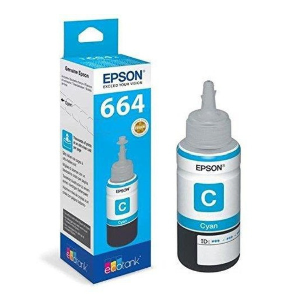INK CART EPSON  T6642 Cyan- C13T66424A