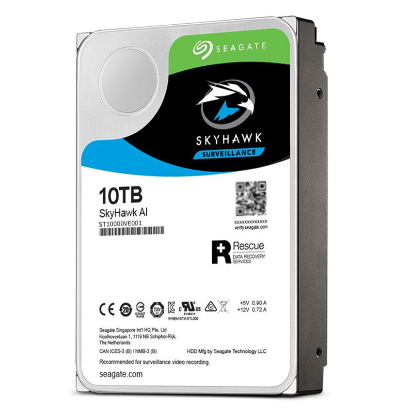 Seagate SkyHawk Surveillance HDD 10TB – ST10000VE001