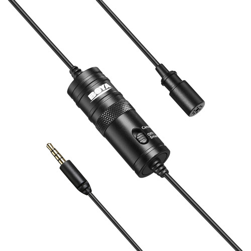 BOYA BY-M1 Omnidirectional Lavalier Microphone for Cameras