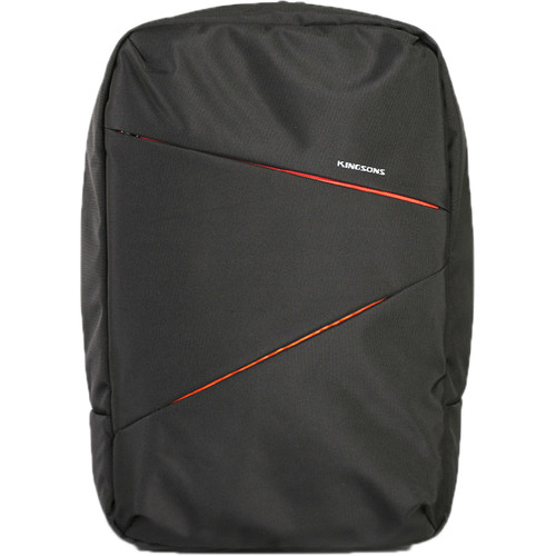 Kingsons 15.6" Arrow series backpack - Black-K8933W-BK