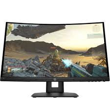 HP X24c 23.6" FHD Curved Gaming Monitor- 9FM22AS