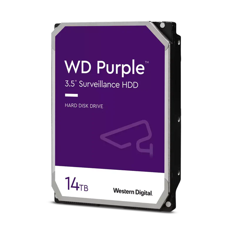 WD Purple Surveillance HDD 14TB, 512MB - WD140PURZ