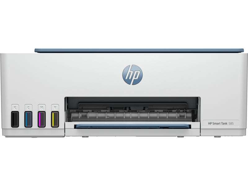 HP Smart Tank 585 AIO Printer - 5 PPM Color, 11 PPM