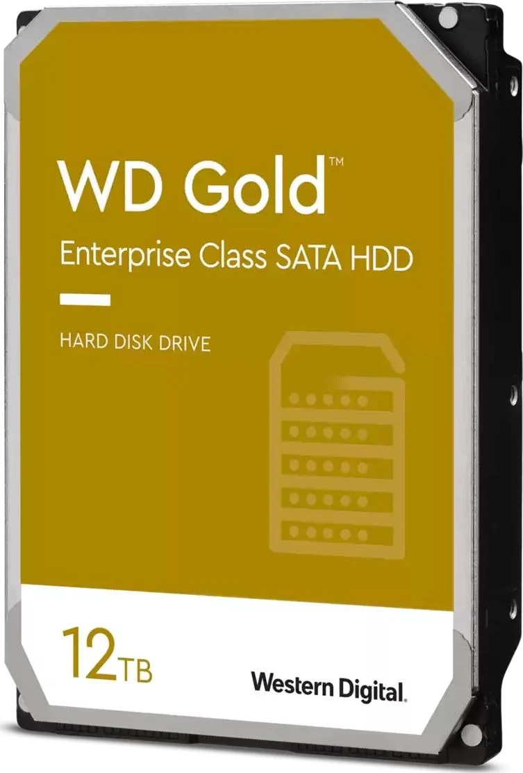 WD Gold Enterprise HDD 12TB, 256MB, 7200rpm - WD121KRYZ