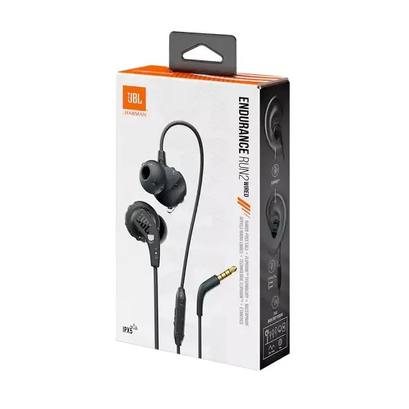 JBL Endurance Run 2 – Waterproof Wired Sports In-Ear Headphones