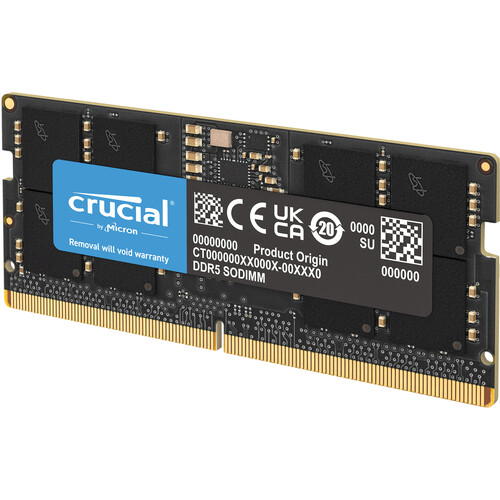 Crucial Laptop RAM DDR5 16GB 5600 - CT16G56C46S5