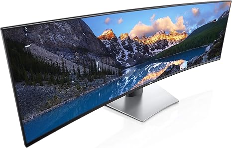 Dell UltraSharp 49" Curved Monitor - U4919DW, 5K Resolution