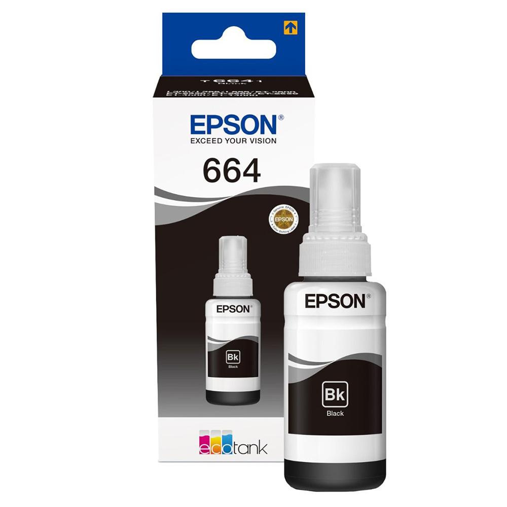 INK CART EPSON  T6641 Black- C13T66414A