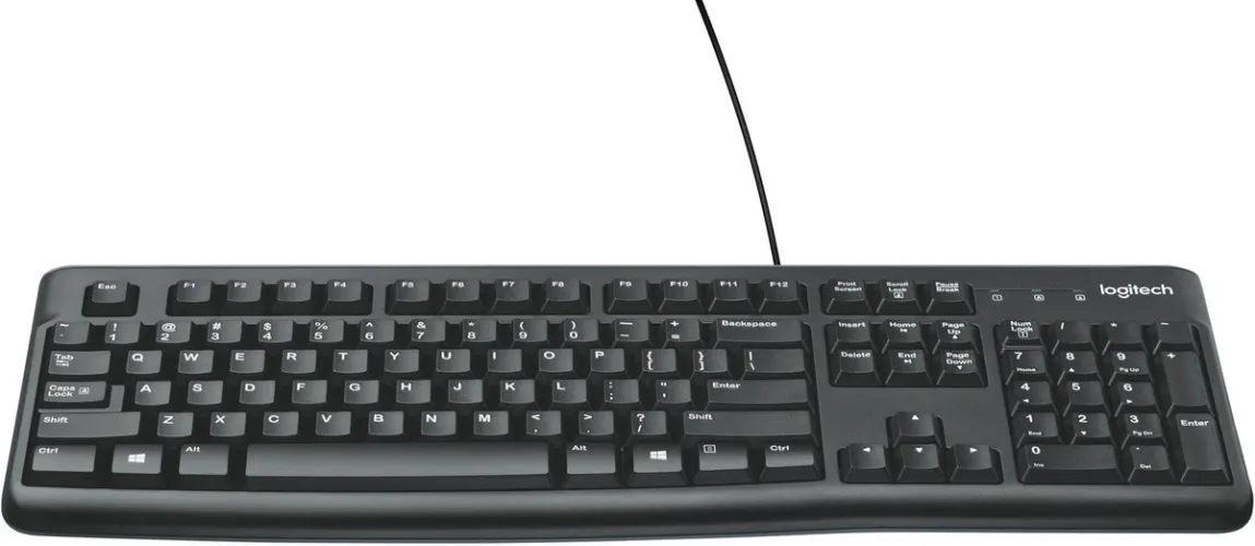 Logitech K120 Wired Keyboard KB Sequoia Black-920-002508