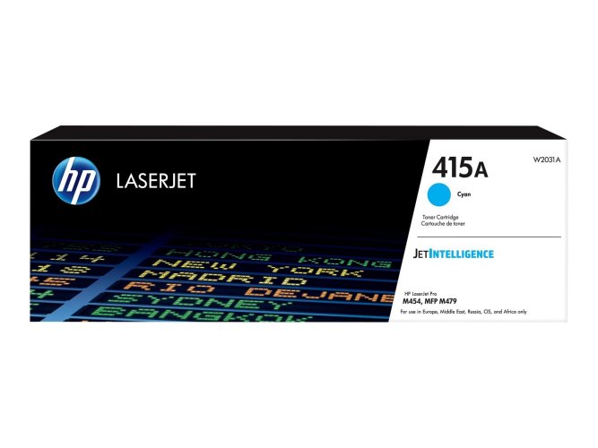 HP 415A Cyan Original Laserjet Toner Cartridge-W2031A