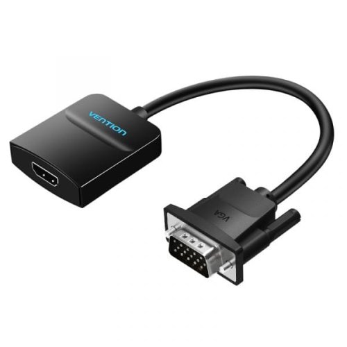 Vention VGA to HDMI Converter with Female Micro USB and Audio Port - ACNBB