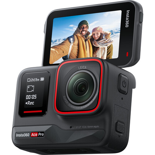 Insta360 Ace Pro Action Camera - 4K 360° Recording