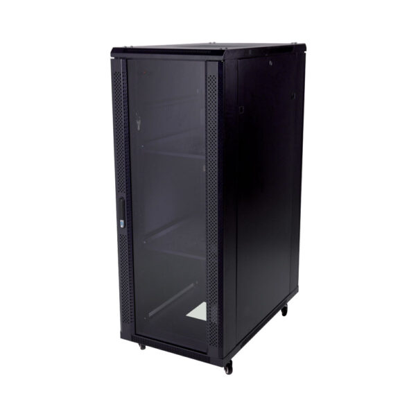 Generic Durable 42U Networking Cabinet Glass 600 x 1000