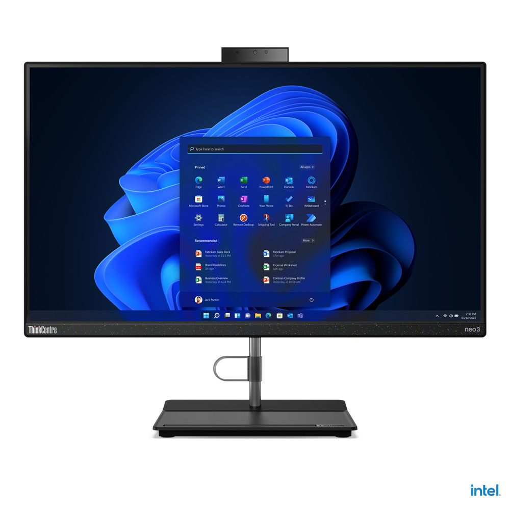 Lenovo ThinkCentre neo 30a 21.5" FHD, Intel i3, 4GB RAM, 256GB SSD - 12B10044UM