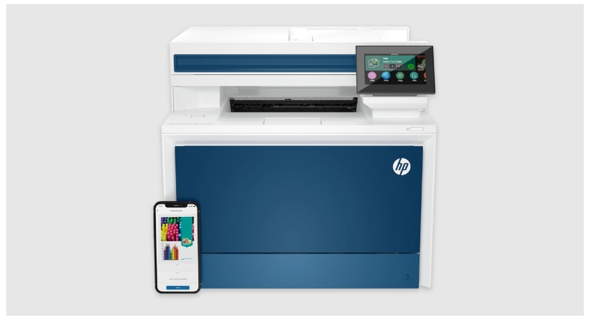 HP Color LaserJet Pro MFP 4303fdw Printer, Print, Copy, Scan, Fax- 5HH67A