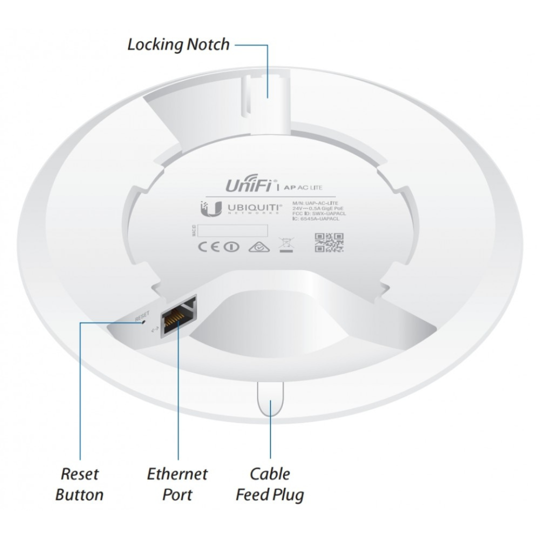 Ubiquiti UniFi AC Lite Indoor Access Point- UAP-AC-Lite