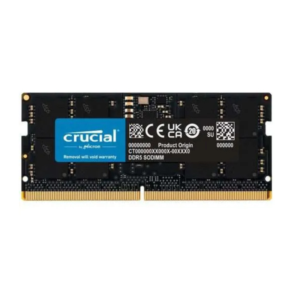 Crucial 16GB DDR5 4800MHz Laptop RAM CT16G48C40S5
