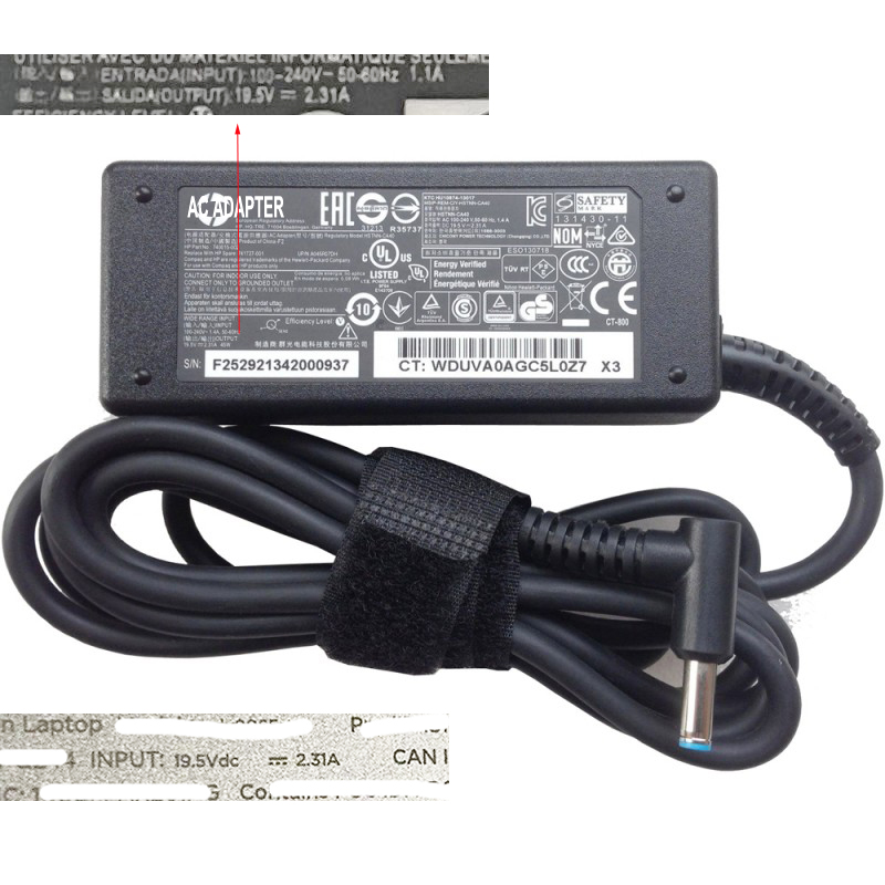 Power Adapter for HP Pavilion TouchSmart 11-e002sa Laptop