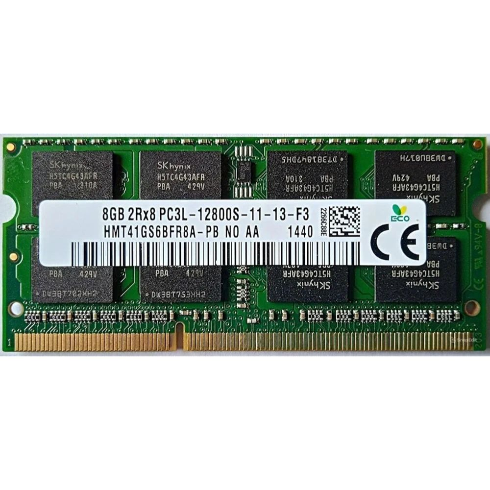 Micron, Skhynix 8 GB PC3L 12800s 1600 MHz Laptop ram-