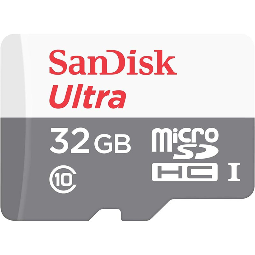 SanDisk 32GB MicroSD Class 10 100MB/s, No Adapter